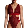 thumbnail image 1 of Secret Treasures Women's Lace Body Suit, 1 of 5