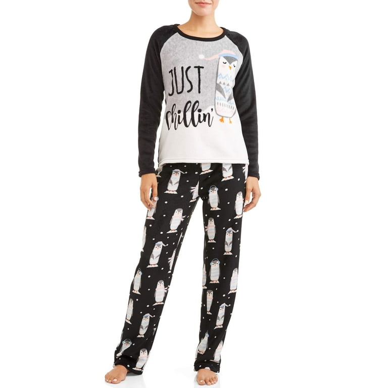 Secret Treasures Women s Long Sleeve Pajama Set Walmart