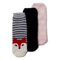 thumbnail image 1 of Secret Treasures Women's Low Cut Cozy Socks, 3 Pair, 1 of 1
