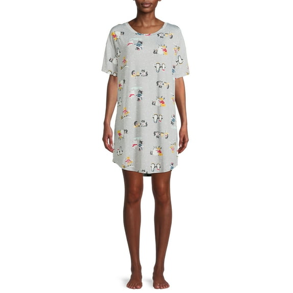 Secret Treasures Women's Penguin Sleep Shirt