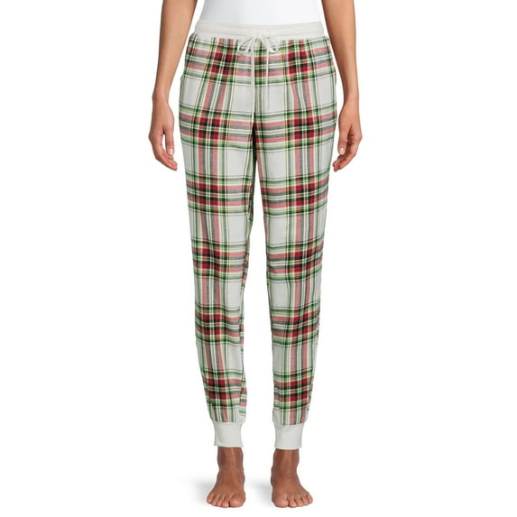 Secret Treasures Women's Plaid Flannel Joggers