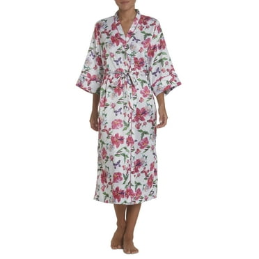 Secret Treasures Women's Satin Midi Robe