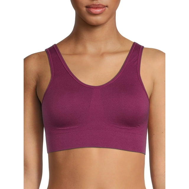 Secret Treasures Women's Seamless Wirefree Comfy Bra