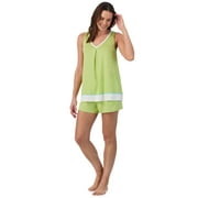 Secret Treasures Women’s Sleepwear 2-Piece Knit Tank and Shorty Boxer Pajama Set, XS-3X