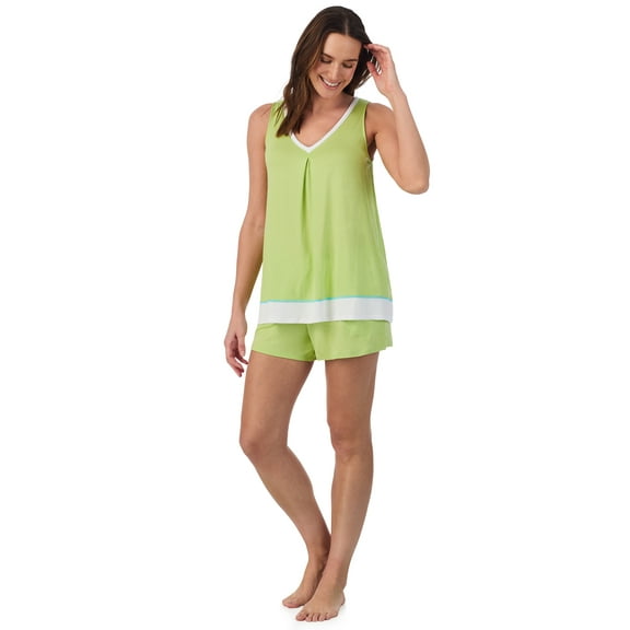 Secret Treasures Women’s Sleepwear 2-Piece Knit Tank and Shorty Boxer Pajama Set, XS-3X
