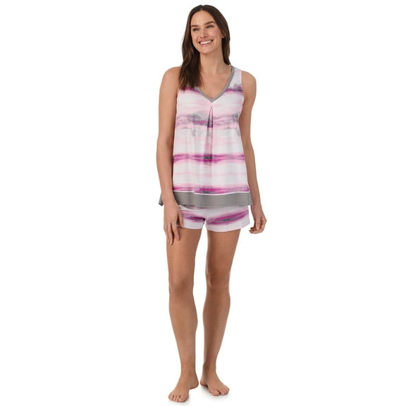Secret Treasures Women’s Sleepwear 2-Piece Knit Tank and Shorty Boxer Pajama Set, XS-3X