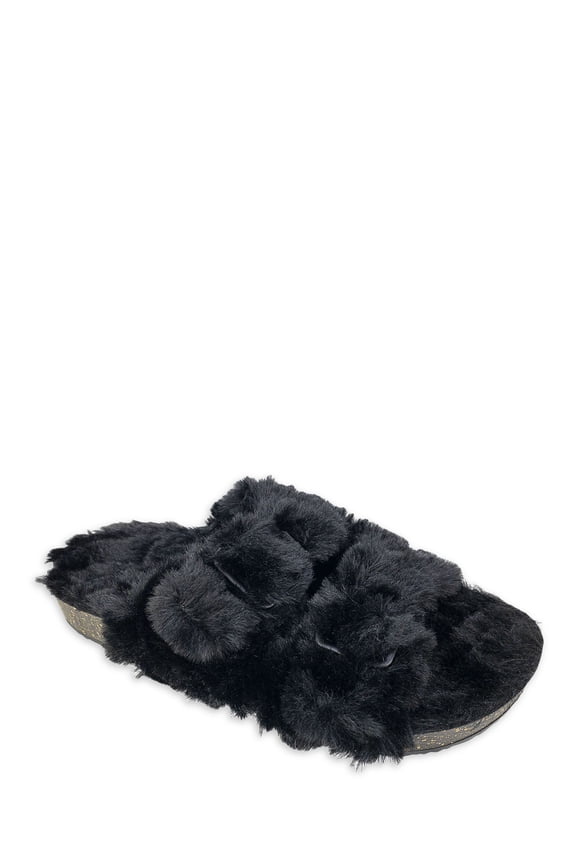Women's Slipper, Luxe Two Band Step-in