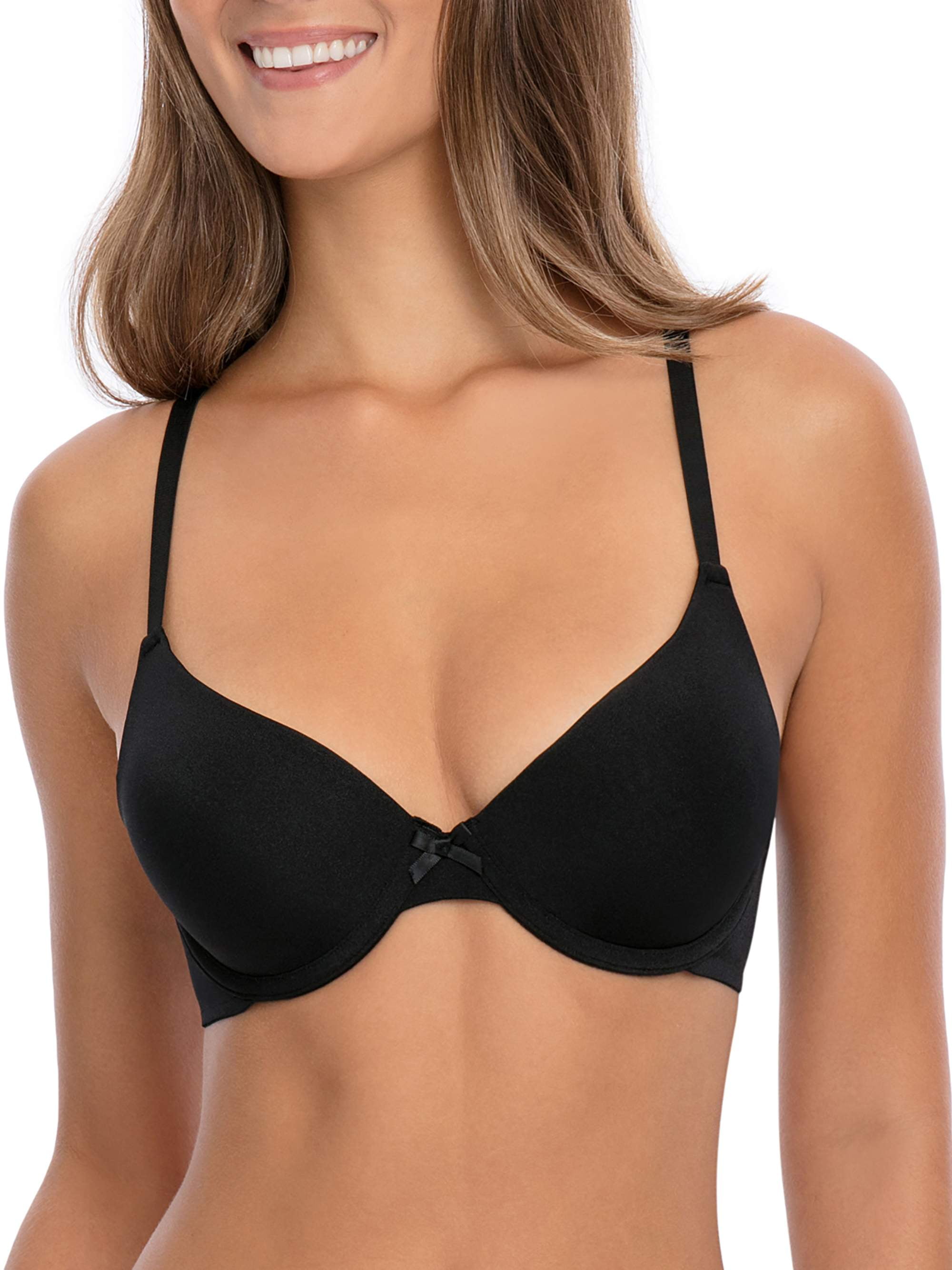 Women's Secret Treasure t-shirt bra Full Figure nude tan color size 42C New