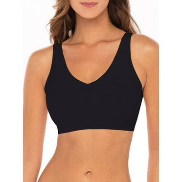 Secret Treasures Women's Wirefree Bonded Bra with Convertible Straps, Sizes up to XXXL