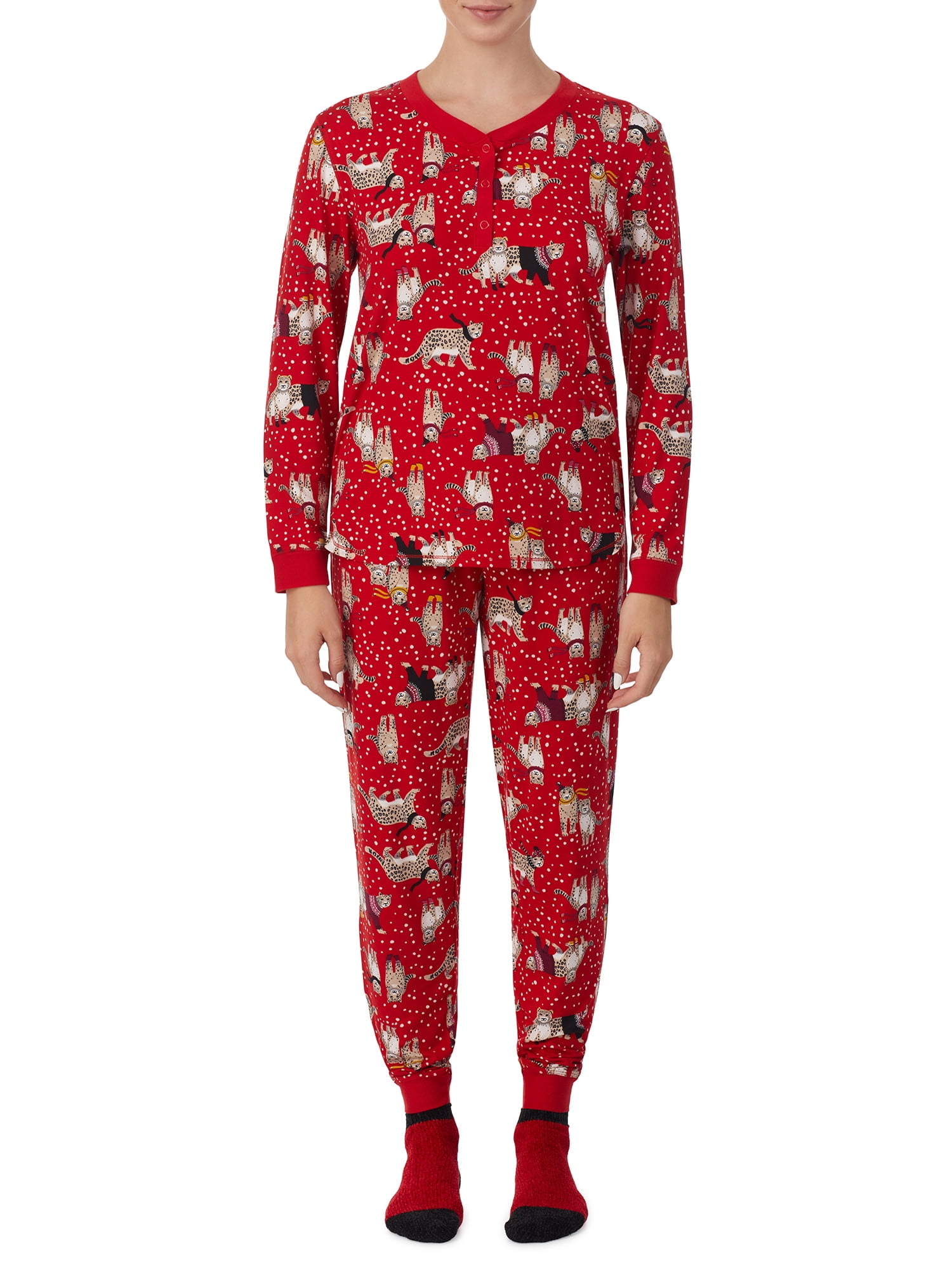 Santa's treasures pajamas sale