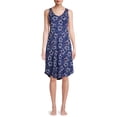 thumbnail image 1 of Secret Treasures Women's and Women's Plus Americana Printed Sleepshirt, 1 of 5