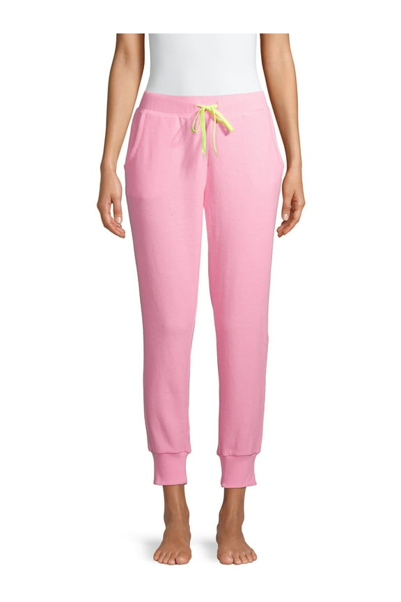 Women's and Women's Plus Beach Fleece Cuffed Joggers