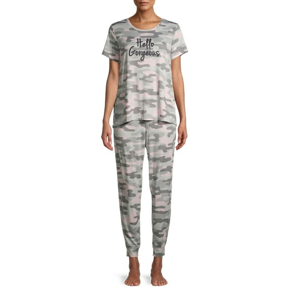 Secret Treasures Women's and Women's Plus Camo PJ Set