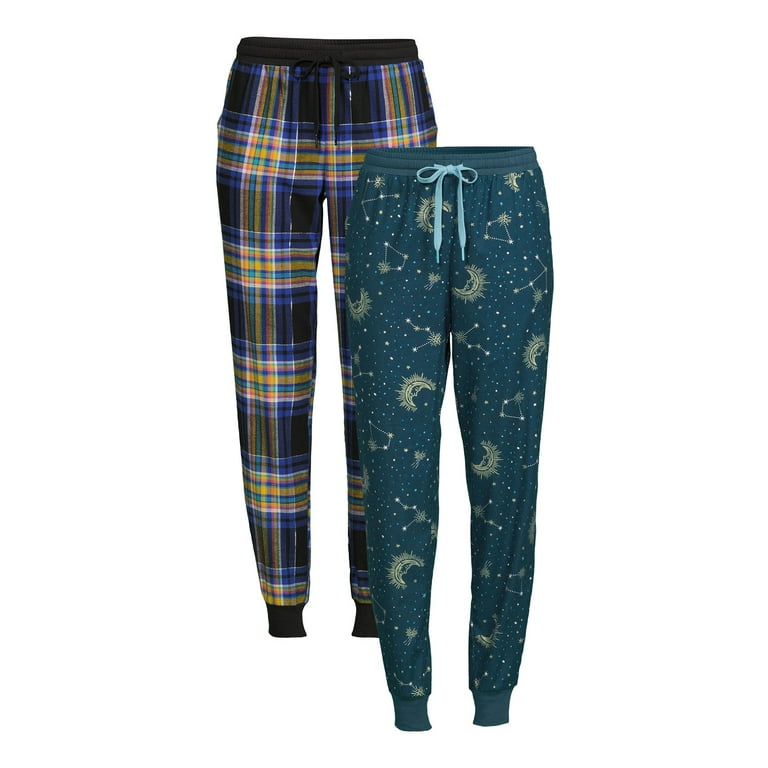 Womens flannel joggers sale