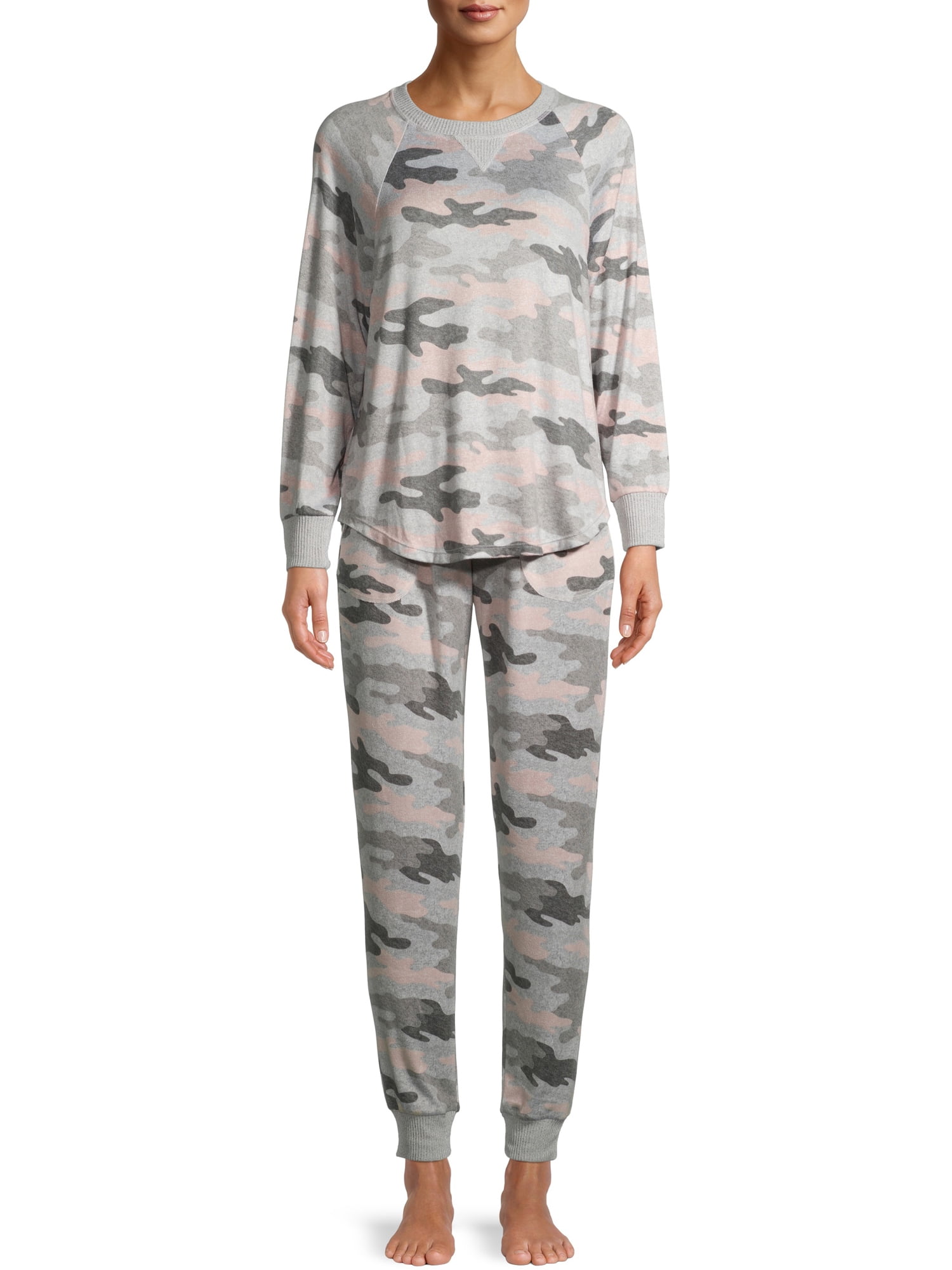 Pj Salvage Jammies PJ Salvage Women's Camo Loungewear Top Long