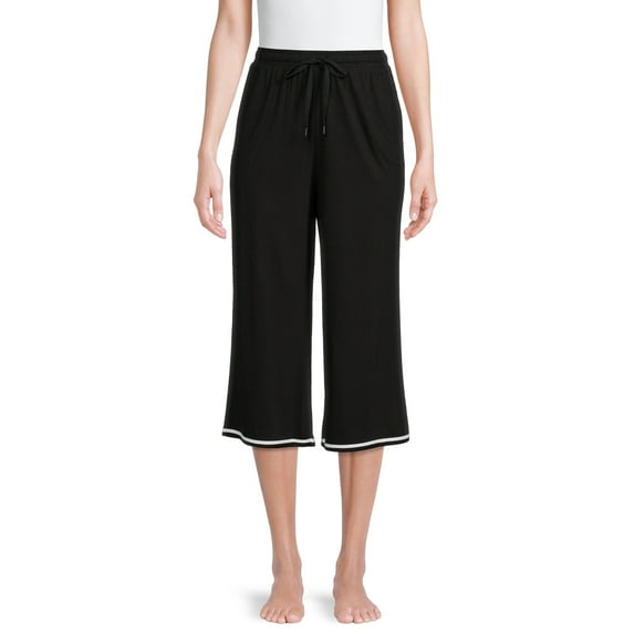 Secret Treasures Women's and Women's Plus Knit Capri Sleep Pants