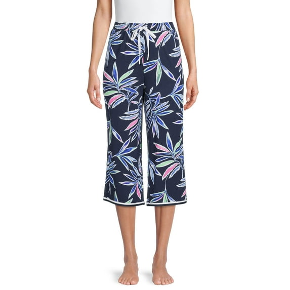 Secret Treasures Women's and Women's Plus Knit Capri Sleep Pants