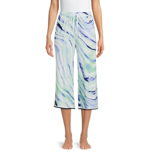 Secret Treasures Women's and Women's Plus Knit Capri Sleep Pants