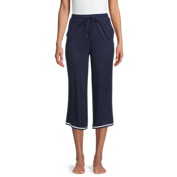 Secret Treasures Women's and Women's Plus Knit Capri Sleep Pants