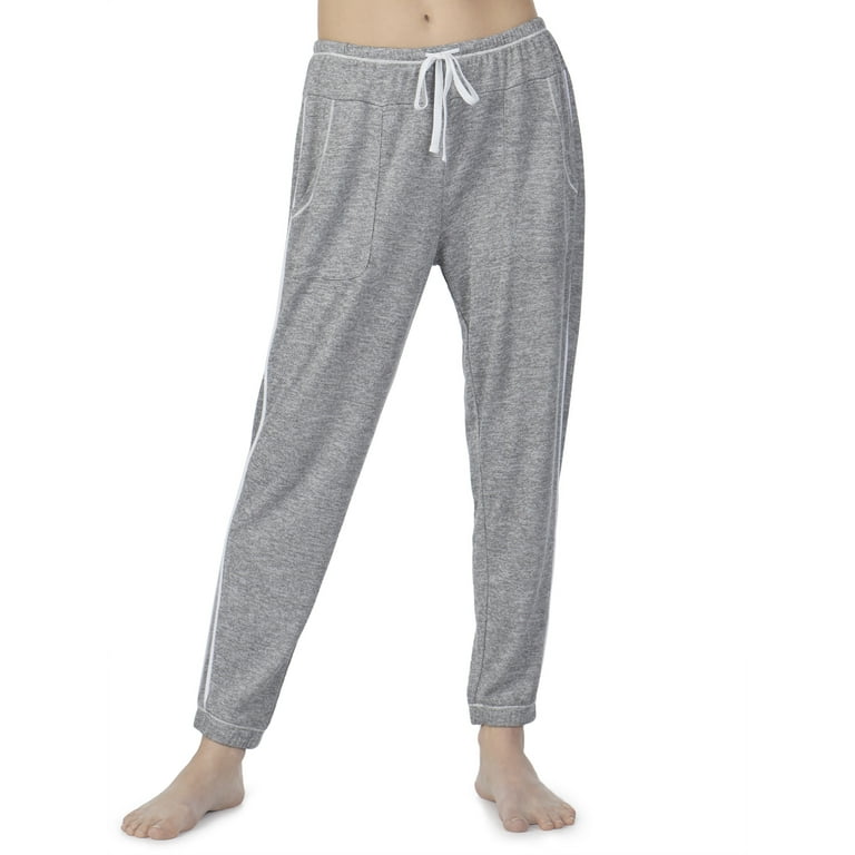 Secret Treasures Women s and Women s Plus Modern Hooded Hacci Jogger Walmart
