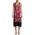 thumbnail image 1 of Secret Treasures Women's and Women's Plus Modern Midi Sleepwear Dress, 1 of 6