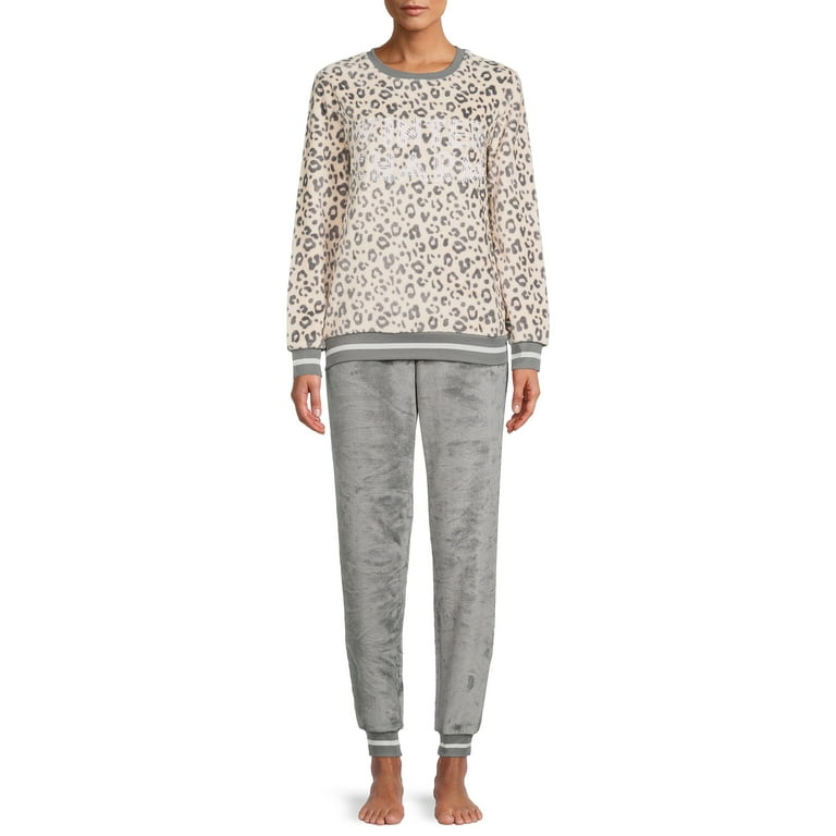 Secret Treasures Women s and Women s Plus Plush PJ Sets Walmart