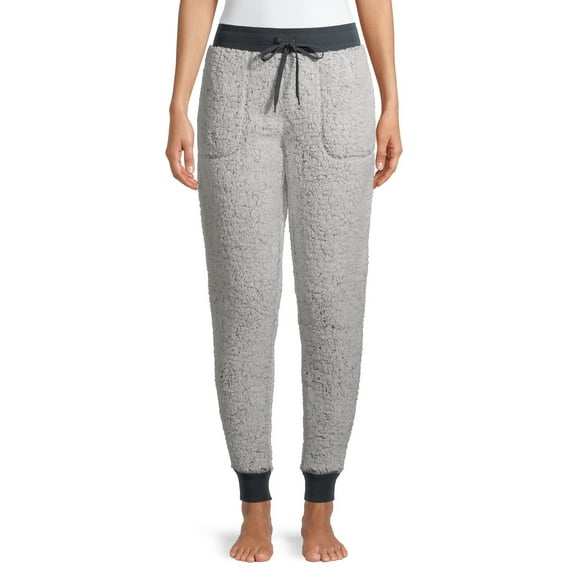 Secret Treasures Women's and Women's Plus Sherpa Ankle Pants