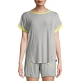 thumbnail image 1 of Secret Treasures Women's and Women's Plus Short Sleeve Pajama Top, 1 of 6