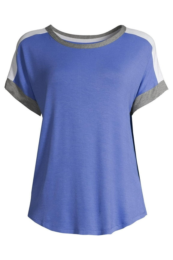 Women's and Women's Plus Short Sleeve Pajama Top