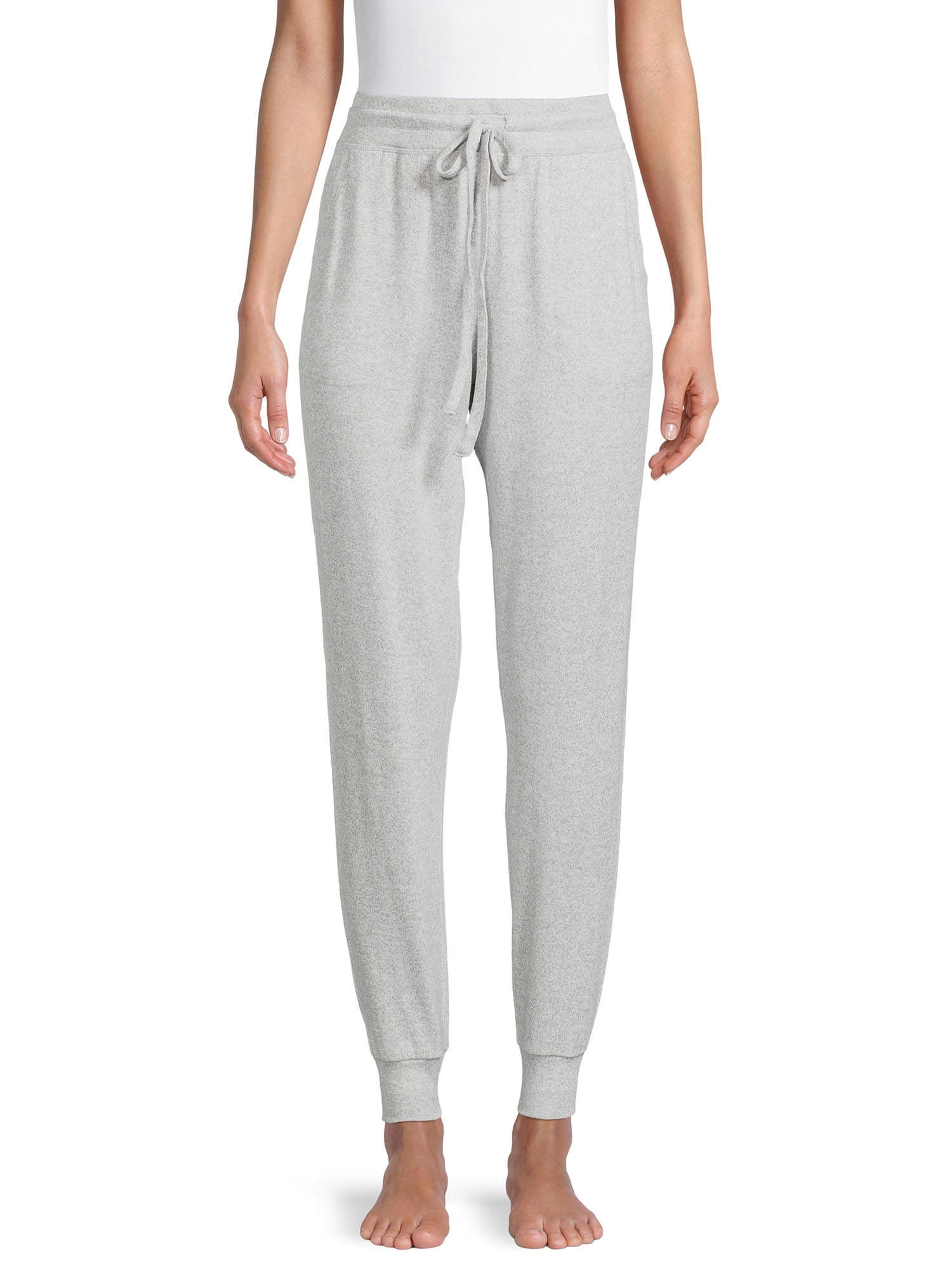 Secret Treasures Women's and Women's Plus Size Hacci Knit Pajama Jogger Pants