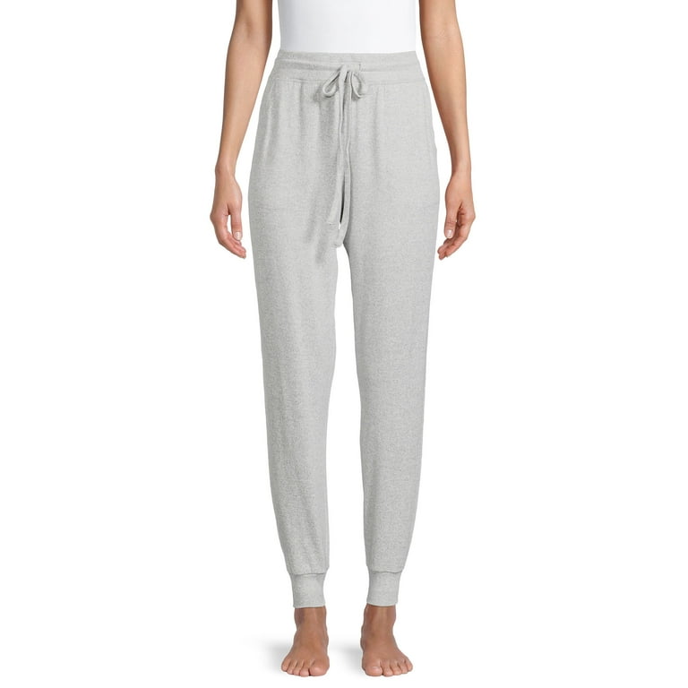 Secret Treasures Women s and Women s Plus Size Hacci Knit Pajama Jogger Pants