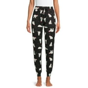 SECRET TREASURES Women's and Women's Plus Size Hacci Knit Pajama Jogger Pants