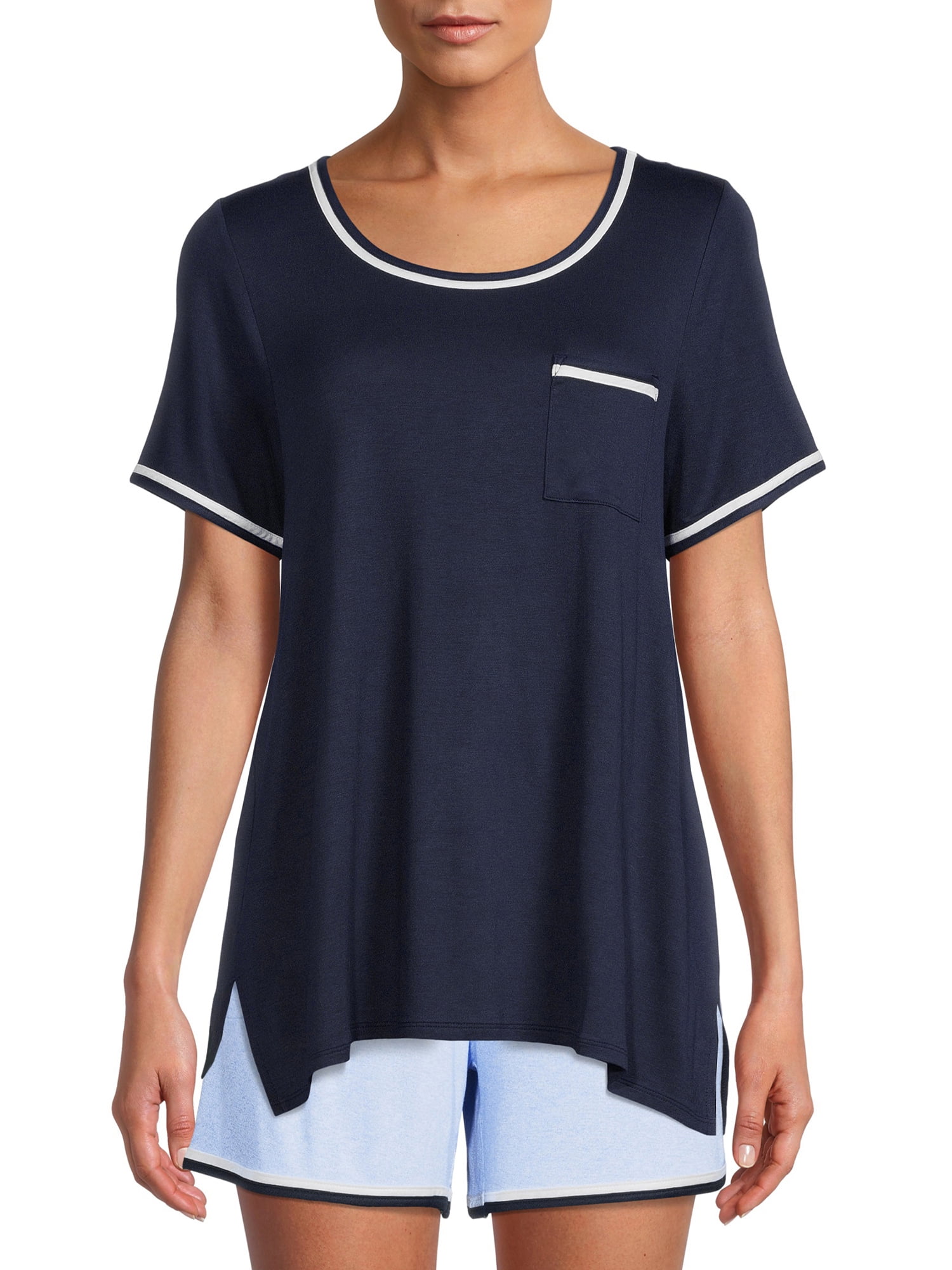 Secret Treasures Women's and Women's Plus Size Knit Sleep Shirt with