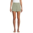 thumbnail image 1 of Secret Treasures Women's and Women's Plus Size Patch Pocket Sleep Shorts, 1 of 5
