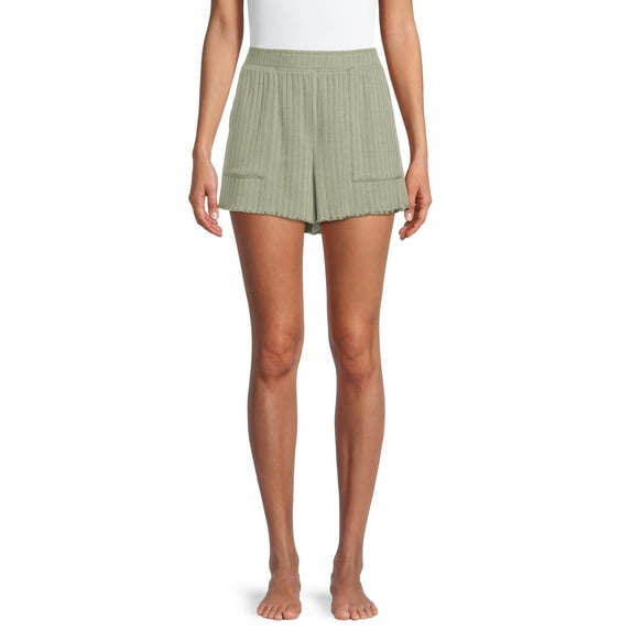 Secret Treasures Women's and Women's Plus Size Patch Pocket Sleep Shorts