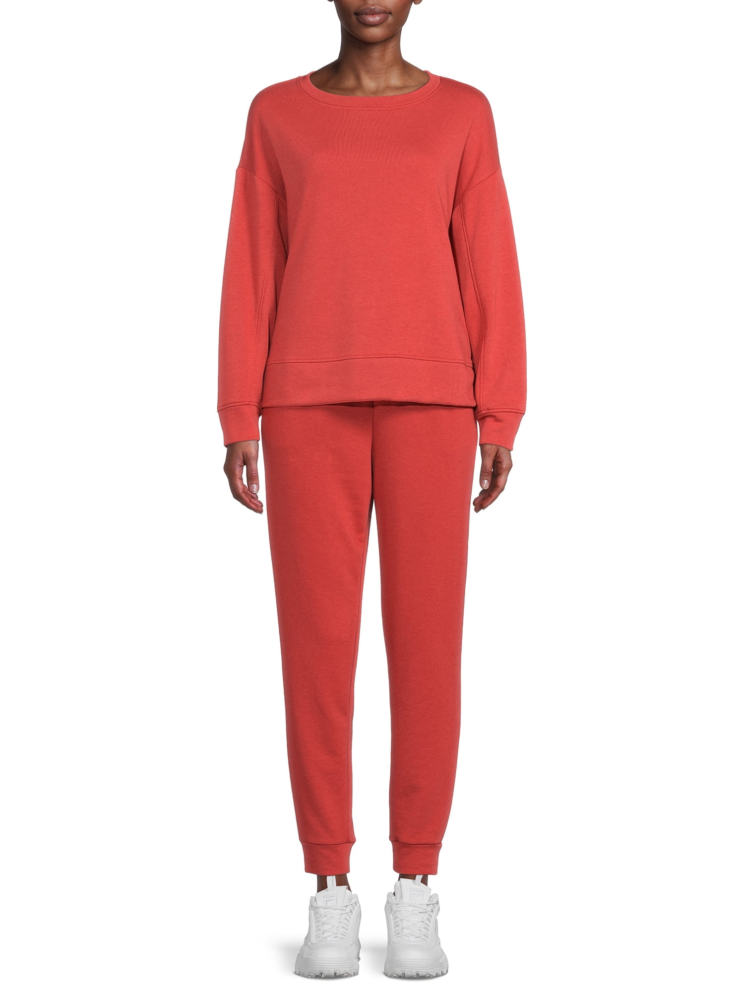 Secret Treasures Women's and Women's Plus Size Sleep Top and Pants Set, 2-Piece