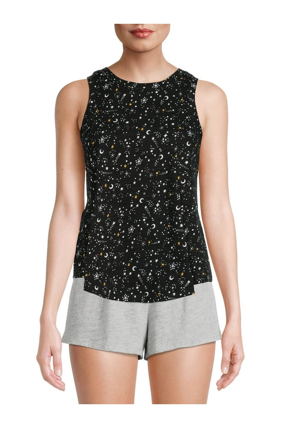 Women's and Women's Plus Sleep Tank Top