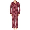 thumbnail image 1 of Secret Treasures Women's and Women's Plus Stretch Velour Long Sleeve Notch Collar Pajama Set, 1 of 7