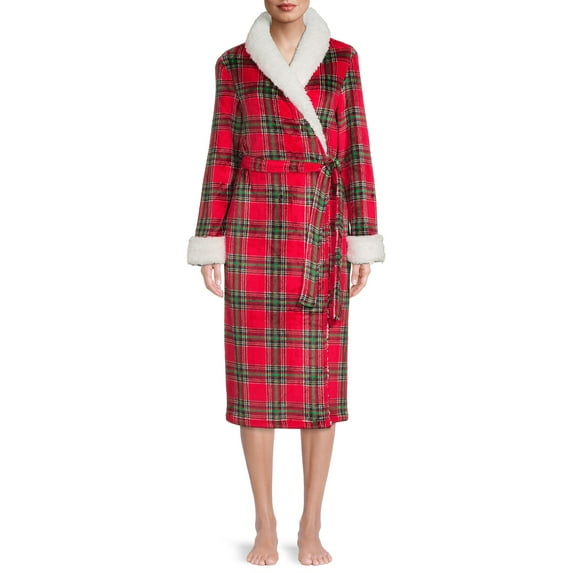 Secret Treasures Women’s and Women’s Plus Super Faux Mink Robe