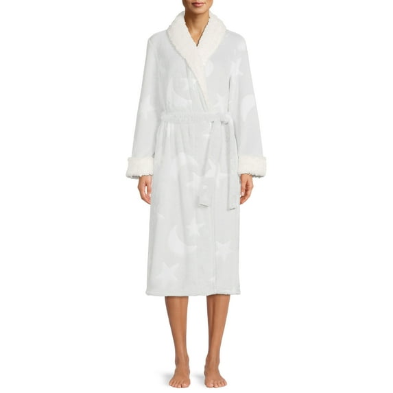 Secret Treasures Women’s and Women’s Plus Super Faux Mink Robe