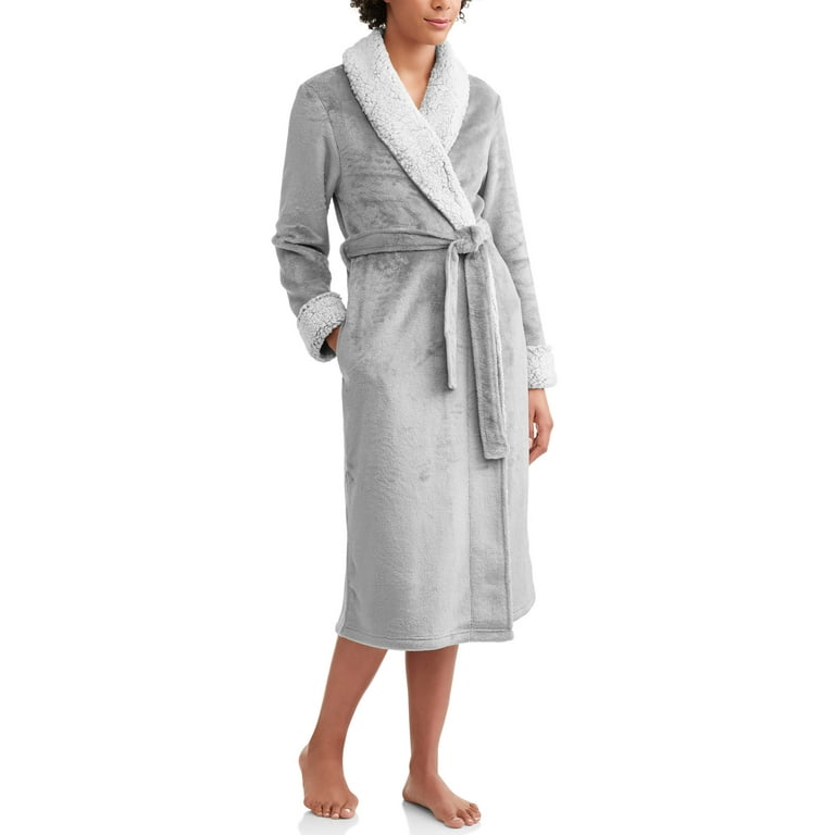 Secret Treasures Women's and Women's Plus Superminky Robe 