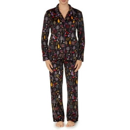 Live Love Lounge Women s Flannel Pajamas PJ Set Pockets Be Pawsitive Grey Dogs Small Walmart