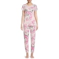 thumbnail image 1 of Secret Treasures Women's and Women's Plus Valentine’s Day Printed Pajama Set, 2-Piece, 1 of 5