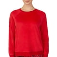 thumbnail image 1 of Secret Treasures Women's and Women's Plus Velour Long Sleeve Crew-Neck Top, 1 of 5