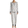 thumbnail image 1 of Secret Treasures Women's and Women's Plus Velour Top, Dog, 1 of 3
