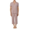 thumbnail image 1 of Secret Treasures Women's and Women's plus Traditional Short Sleeve Notch Collar Knit PJ, 1 of 7