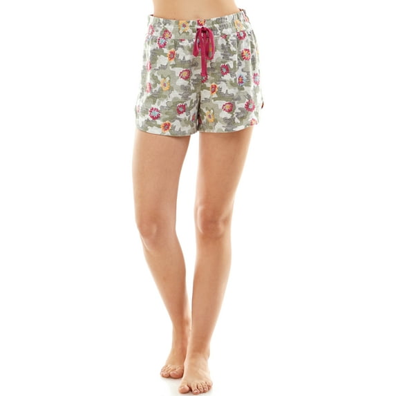 Secret Treasures Womens Camo Sleep Shorts