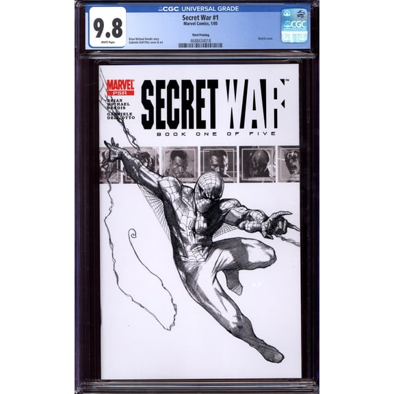 Secret War #1 - CGC 9.8 Comic Book