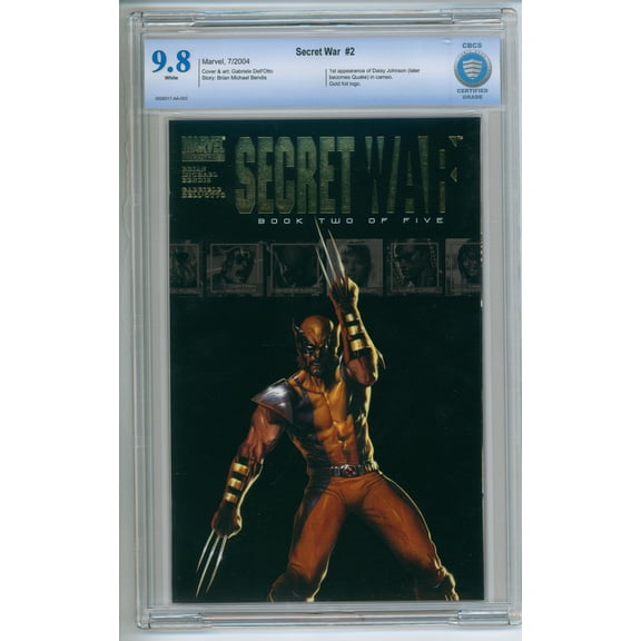 Secret War #2 - CBCS 9.8 Comic Book