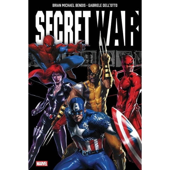 Secret War by Brian Michael Bendis Omnibus Gabriele Dell'otto Classic Costumes C Over, (Hardcover)